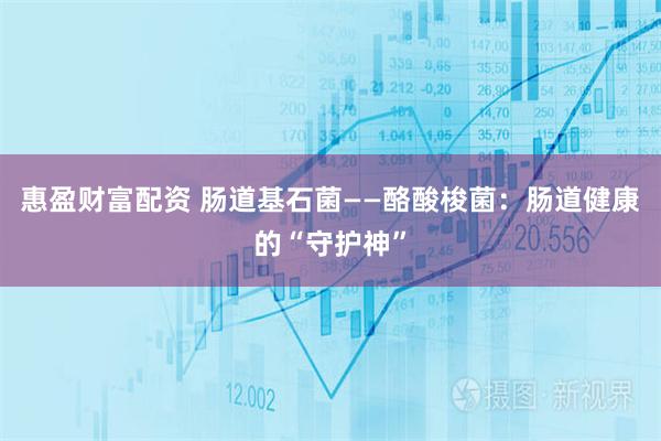 惠盈财富配资 肠道基石菌——酪酸梭菌：肠道健康的“守护神”