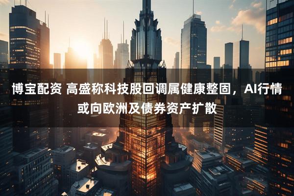 博宝配资 高盛称科技股回调属健康整固，AI行情或向欧洲及债券资产扩散